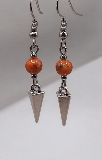 Oorbellen pendulum x gemstone